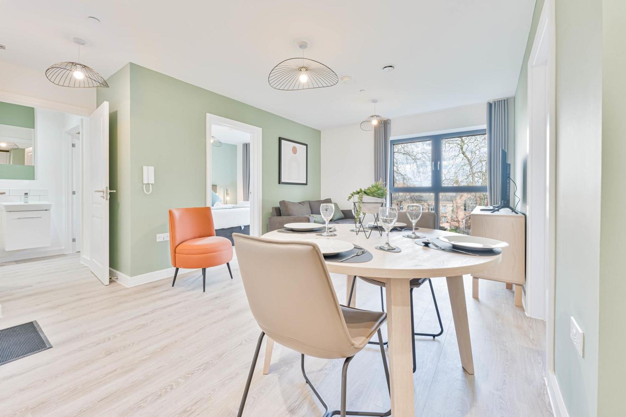 Stayzeni, Hardwick House Derby Lovely 2 Bed Flat المظهر الخارجي الصورة
